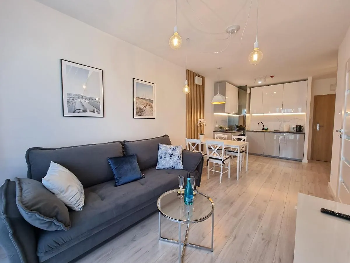 Apartament Alabaster - Basen, Sauna, Jacuzzi, Silownia, Restauracja - 365Pam Kolobrzeg Apartment