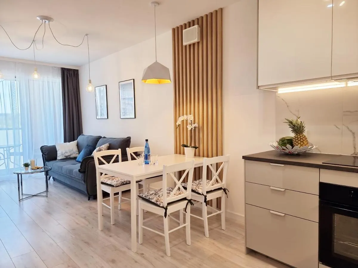 Appartement Apartament Alabaster - Basen, Sauna, Jacuzzi, Silownia, Restauracja - 365Pam Kołobrzeg